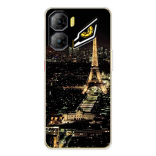 Чехол Эйфелева Башня для ZTE Nubia Neo 3 - (AlphaPrint) (Ночной Париж)