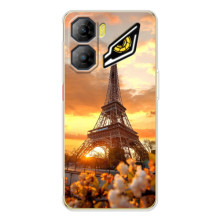 Чехол Эйфелева Башня для ZTE Nubia Neo 3 - (AlphaPrint) (Солнечная башня)