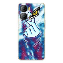 Чохол з принтом для ZTE Nubia Neo 3 (AlphaPrint - Знак сердечка) – Радужне серце