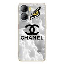 Чехол с Брендами одежды на ЗТЕ Нюбия Нео 3 (CHANEL)
