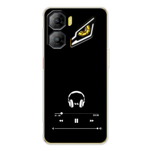 Чохол з картинками на чорному фоні для ZTE Nubia Neo 3 – Плеєр