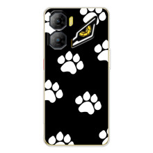 Бампер для ZTE Nubia Neo 3 с картинкой "Песики" (Следы собак)