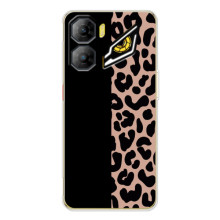 Чехол с леопардовым принтом на ZTE Nubia Neo 3 (Леопардовый фон)