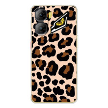 Чехол с леопардовым принтом на ZTE Nubia Neo 3 (Леопардовый принт)