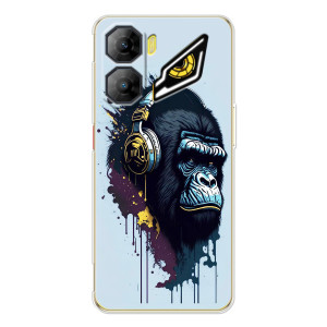 Чехол с Обезьянами ZTE Nubia Neo 3 - (AlphaPrint)