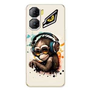 Чехол с Обезьянами ZTE Nubia Neo 3 - (AlphaPrint)