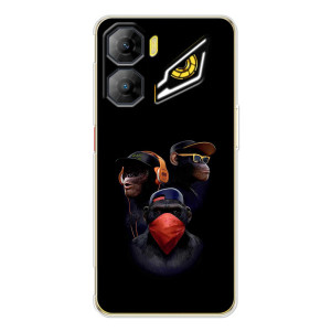 Чехол с Обезьянами ZTE Nubia Neo 3 - (AlphaPrint)
