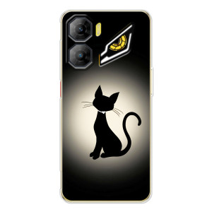 Чехол с принтом для ZTE Nubia Neo 3 (AlphaPrint) Модные коты
