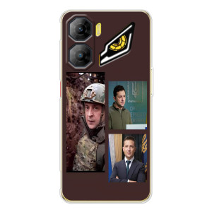 Чехол для ZTE Nubia Neo 3 (AlphaPrint - с принтом Зеленского)
