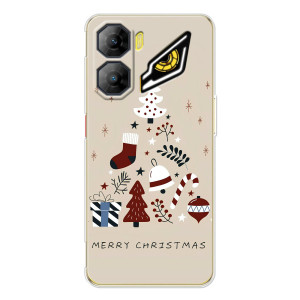 Чехол Санта Клаус для ZTE Nubia Neo 3 (Merry Christmas)