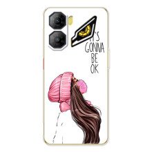 Чехол Стильные девушки на ZTE Nubia Neo 3 (Девушка в маске)