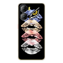 Чехол Стильные девушки на ZTE Nubia Neo 3 (Губы)