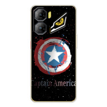 Чехол с Щитом Капитана Америки на ZTE Nubia Neo 3 (Щит Капитана)