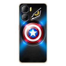 Чехол с Щитом Капитана Америки на ZTE Nubia Neo 3 (Яркий Щит Капитана)