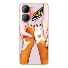 Чехол (ТПУ) Милые собачки для ZTE Nubia Neo 3 (Любовь к собакам)