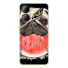 Чехол (ТПУ) Милые собачки для ZTE Nubia Neo 3 (Смешной Мопс)