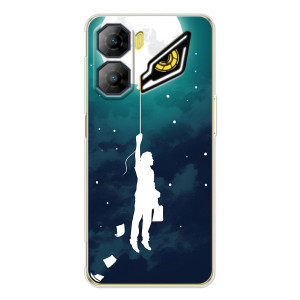 Чехол (ТПУ) с планетами на ZTE Nubia Neo 3 – To The moon