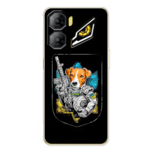 Чехол с принтом для ZTE Nubia Neo 3 (Патрон Воин)