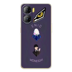 Чехлы Венсдей на ZTE Nubia Neo 3 Уэнсдей (AlphaPrint)