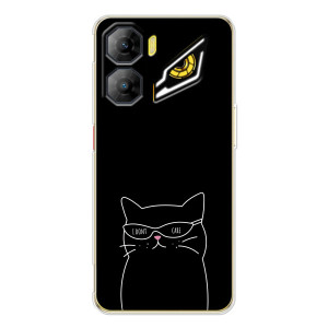 Чехол с рисунком кот на ZTE Nubia Neo 3