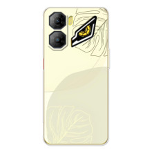 Чехол цветочный дизайн для ZTE Nubia Neo 3 – Зелёный фон