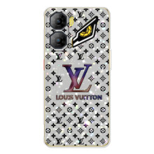 Чохол з брендом Луі Вітон ЗТЕ Нюбія Нео 3 – Срібний Луі Вітон