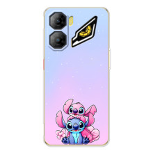 Чехол с рисунком Стич для ZTE Nubia Neo 3 – Энджл и Стич