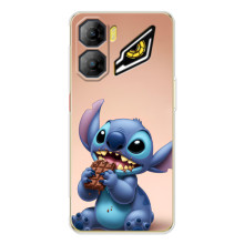 Чехол с рисунком Стич для ZTE Nubia Neo 3 – Стич с шоколадом
