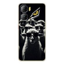 Чохол з принтом стильні тварини для ЗТЕ Нюбія Нео 3 (Овечка в окулярах)