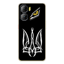 Чехол с украинским гербом на ZTE Nubia Neo 3 – Герб на черном