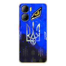 Чехол с украинским гербом на ZTE Nubia Neo 3 – Гербы на синем
