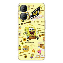 Силиконовый чехол Спанч Боб на ЗТЕ Нюбия Нео 3 (Спанч Боб бежит)