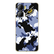 Камуфляжный Чехол для ЗТЕ Нюбия Нео 3 – Камуфляжный Серый