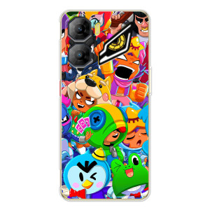 Силиконовый Чехол на ZTE Nubia Neo 3 с картинкой Brawl Stars (Brawl-Stars)