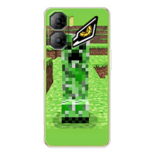 Чехлы для ZTE Nubia Neo 3 (Персонажи Майн Крафт) (Крипер 2)