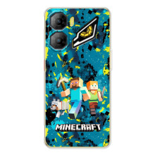 Чехлы для ZTE Nubia Neo 3 (Персонажи Майн Крафт) (Майнкрафт)