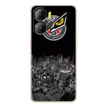 Силиконовые Чехлы принт Футбол на ZTE Nubia Neo 3 (PSG)