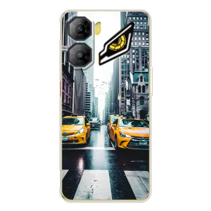 Силиконовый бампер (Работники) на ZTE Nubia Neo 3 – Такси