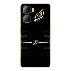 Силиконовый бампер с картинкой машины на ZTE Nubia Neo 3 (Mercedes)