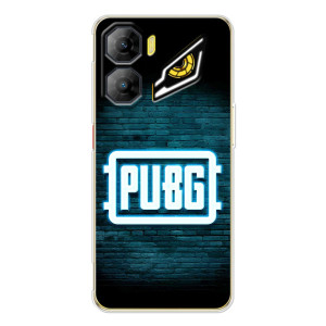 Чехол (TPU) с картинкой "Лого Пабг" на ЗТЕ Нюбия Нео 3 – Лого PUBG
