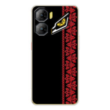 Силиконовый Чехол на ZTE Nubia Neo 3 (Красная Вышиванка)