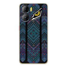 Силиконовый Чехол на ZTE Nubia Neo 3 (Крутой орнамент)