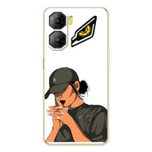 Силиконовый Чехол на ZTE Nubia Neo 3 с картинкой Стильных Девушек (В зеленом)