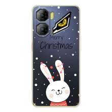 Зимние Чехлы для увидеаля   ньоしてくれた ё???? - прозрачный фон (Рождественский заяц)