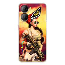 ЗСУ Чехлы (TPU) для ZTE Nubia Neo 3 (Женщина солдат)
