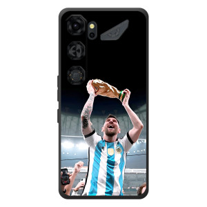 Чехлы Лео Месси Аргентина для ZTE Nubia Neo 5 GT 5G (Счастливый Месси)