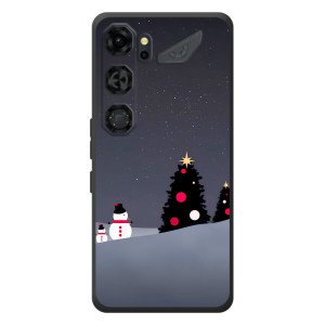 Чехлы на Новый Год ZTE Nubia Neo 5 GT 5G (Снеговички)