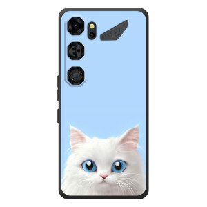 Чехол на тематику: Коты для ZTE Nubia Neo 5 GT 5G (Белый кот)