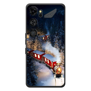 Силиконовый бампер на рождество для ZTE Nubia Neo 5 GT 5G (Поезд)
