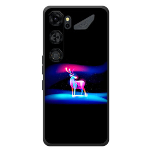 Силіконовий бампер з картинкою звірів для ZTE Nubia Neo 5 GT 5G (Яскравий олень)